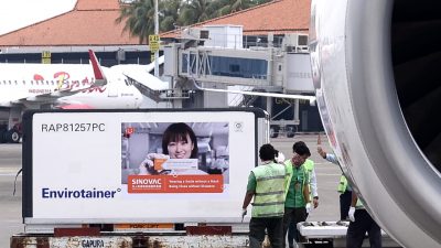 Pemerintah Kembali Datangkan 14 Juta Dosis Bahan Baku Vaksin Sinovac