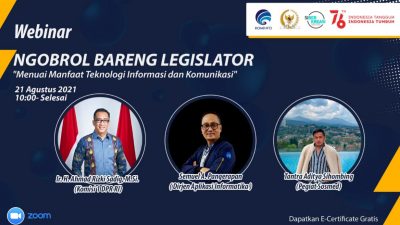 Hadapi Era Disrupsi Teknologi, Kemkominfo Bersama DPR Dorong Pemanfaatan TIK