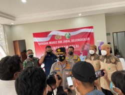 Bekerjasama Dengan Yayasan Muadz bin Jabal, Bojongkulur, Mabes Polri Gelar Vaksinasi Massal