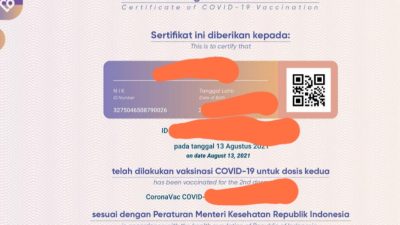 Polisi Ungkap Peredaran Sertifikat Vaksin Palsu