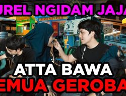 Aurel Ngidam, Atta Bawa Semua Gerobak Jajanan ke Rumahnya