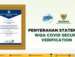 BAZNAS Kembali Raih Sertifikasi Covid Secure
