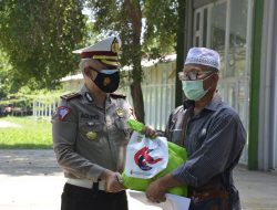 HUT Lalu Lintas Bhayangkara Diisi Dengan Baksos