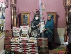 Brinus Aceh Utara Kembali Salurkan Banntuan Sembako untuk Warga 