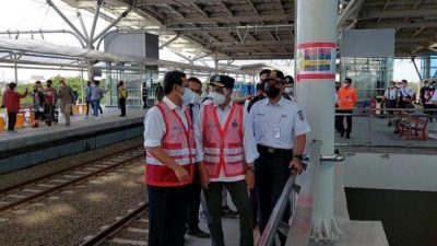 Menhub Harap Jalur Layang Stasiun Manggarai Bikin Perjalanan KRL Jabodetabek Efisien