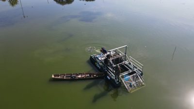 Heroik, Aksi TNI Ajak Masyarakat Jaga Kelestarian Waduk Lhokseumawe