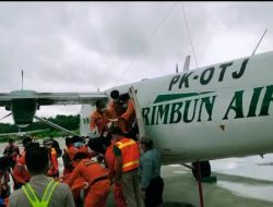 Tim SAR Evakuasi 3 Korban Jatuhnya Pesawat PK OTW Rimbun Air