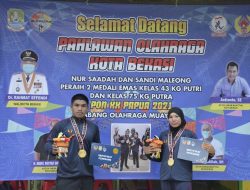 Dua Atlet Muaythai Kota Bekasi Boyong Medali Emas