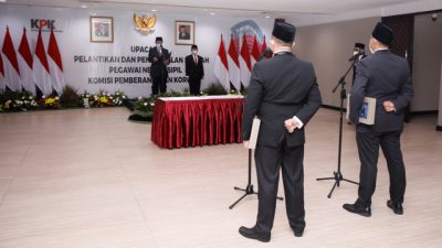 Dua Pegawai KPK yang Ikut TWK Susulan Dilantik Jadi ASN