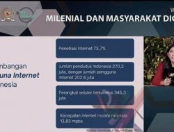 Generasi Muda Milenial Miliki Peran Strategis Sebagai Pelopor Masyarakat Digital