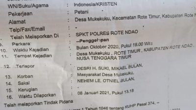 Gegara Jual Kawat Milik Pemerintah Desa, Oknum Kades Ini Dipolisikan