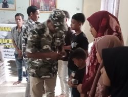 Brigade Bapera Aceh Utara Peduli Fakir Miskin dan Anak Yatim