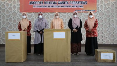 Latih Ibu-Ibu Trampil Berbicara, DWP Aceh Utara Gelar Lomba Pidato