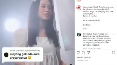 Anaknya Dihujat Lantaran Ingin Jadi Artis, Ibu Tiri Vanessa Angel Tulis Kalimat Bijak