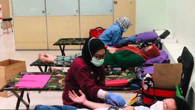 Bantu Stok Darah, Institut STIAMI Bekasi Sumbang 100 Kantong Darah