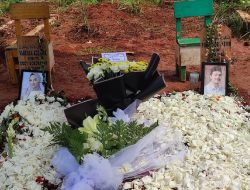 Makam Vanessa Angel dan Febri Ardiansyah Terancam Amblas, Jika Diguyur Hujan Terus