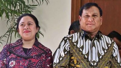 Survei Y-Publica: Pasangan Prabowo-Puan Unggul Tipis di Atas Ganjar-Airlangga