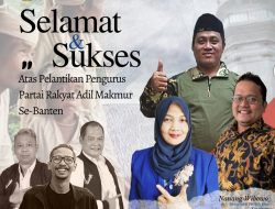 Partai Prima Akan Kukuhkan Pengurus Se-Banten November Mendatang