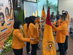 DPP Ormas MKGR Lantik Pengurus GEPE Ormas MKGR Perjuangkan Keterwakilan Perempuan Di Kancah Politik Nasional