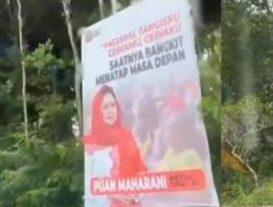 Baliho Puan Maharani di Lokasi Bencana Gunung Semeru Dinilai Lukai Masyarakat