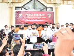 Ditreskrimsus Polda Jambi Tangkap Jaringan Perdagangan Emas Ilegal