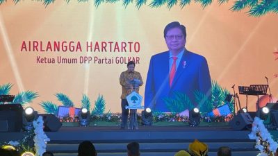 Golkar Launching Lagu Bersatu Untuk Menang, Airlangga Ingatkan Kader Jaga Soliditas