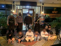 Sejumlah Pemuda Diamankan Polisi, Diduga Gengster Motor