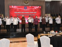 Deklarasikan Janji Kinerja 2022, Inilah Komitmen Pegawai Kemenkumham