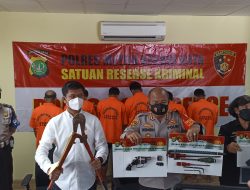 Jaringan Pencuri Rumsong Diamankan Sat Reskrim Polres Metro Bekasi Kota