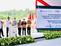 Pertamina Komit Garap Proyek Hilirisasi Batu Bara Menjadi Dimetil Eter