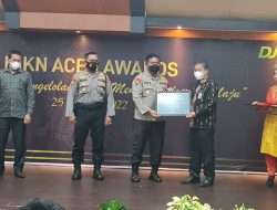 Polres Aceh Utara Terima Penghargaan Terbaik III Pada DJKN Aceh Awards 2021