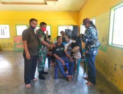 Kodim 0103/ AU Gelar Vaksinasi Massal