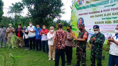 Peringati HPN Tahun 2022, Sejumlah Elemen Gelar Kegiatan Tanam Pohon