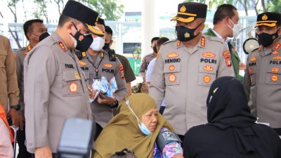 Kapolda Metro Jaya Kembali Sambangi Kota Bekasi, Tinjau Vaksin Lansia