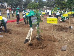 Bersamaan Dengan Tanam 5.000 Pohon, PT TSPM Suarakan Kampanye Gempur Rokok Ilegal