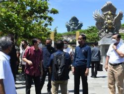 Presiden Jokowi Cek Kesiapan GWK Cultural Park untuk Lokasi G20