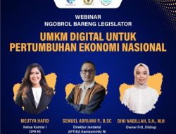 DPR: Digitalisasi Penting Bagi Pengembangan UMKM