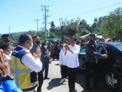 SPAM Wae Mase II Dibangun PT AMKA Diresmikan Jokowi