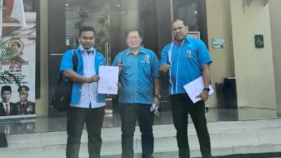 DPP KNPI Kubu Ilyas Indra Laporkan Haris Pertama ke Polda Jatim