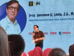 Menkumham Yasonna Motivasi Pelajar Ciptakan Karya Intelektual