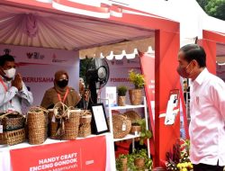 UMKM PMI Sampaikan Perkembangan Program Kerja ke Presiden Jokowi
