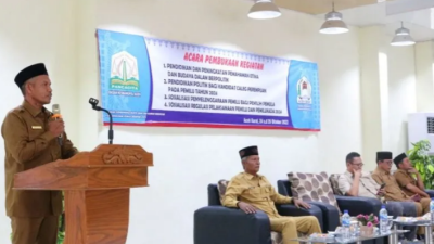 Pemkab Aceh Barat Gelar Sosialisasi Pemilu Bagi Pemilih Pemula