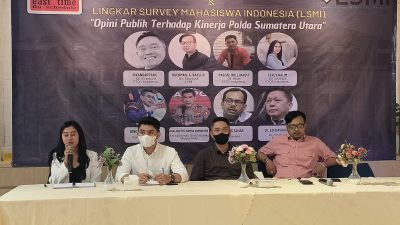 Hasil Survei Etos Indonesia, Publik Mengaku Puas Dengan Kinerja Polda Sumut