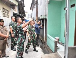 Pangdam Jaya Tinjau Pembangunan Rumah Tidak Layak Huni (RTLH) di wilayah Kodim 0504/JS