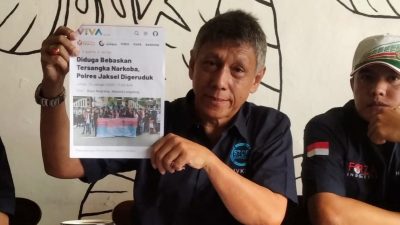 Tahanan Narkoba Jenis Sintetis Sebanyak 37,5 Kg Oleh Polres Metro Jakarta Selatan Dibebaskan?