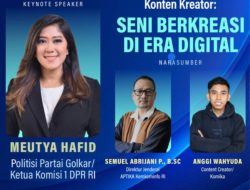 Ketua Komisi I Dorong Anak Muda Bangun Konten Kreator yang Positif