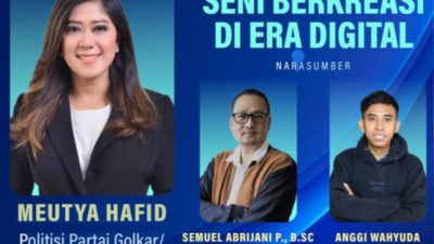 Ketua Komisi I Dorong Anak Muda Bangun Konten Kreator yang Positif