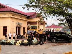 Polres Metro Jakbar dan Polres Aceh Tamiang Amankan 200 Kg Sabu di Perairan Seruway Aceh Tamiang