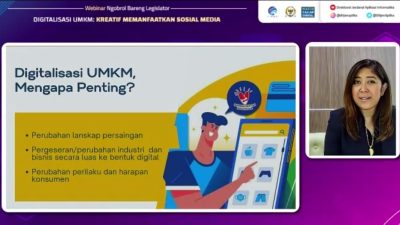 Digitalisasi UMKM Dinilai Sangat Penting Dalam Dongkrak Pertumbuhan Ekonomi