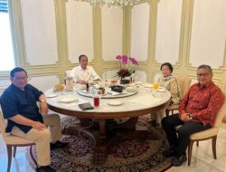 Megawati dan Presiden Bahas Persoalan Bangsa Hingga Pemilu di Istana